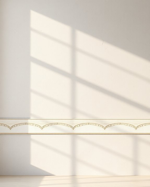 textured decorative wall borders