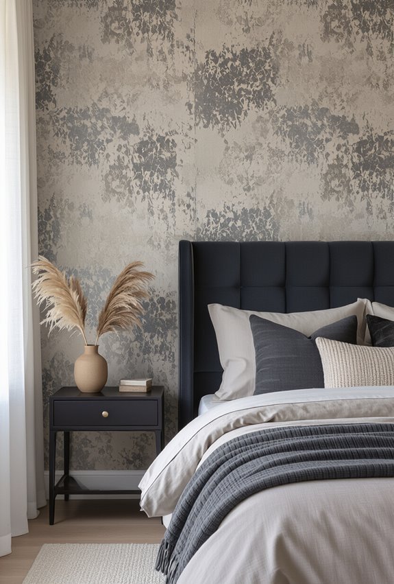 textured deep tone moody retreat