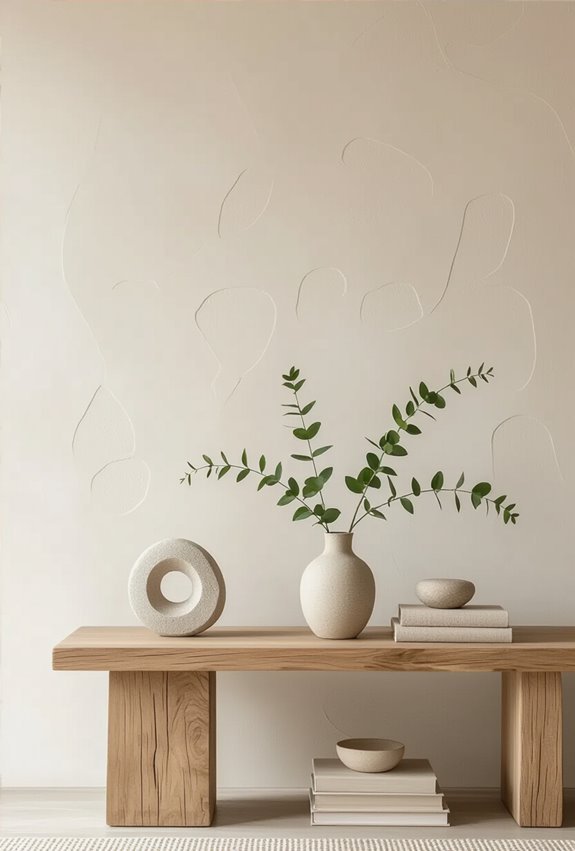 textured durable limewashed plaster wall