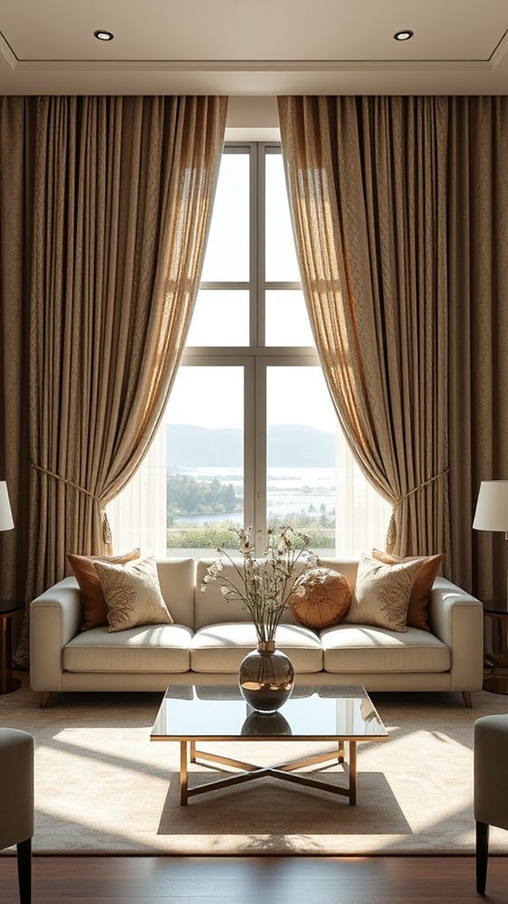 textured fabric curtain options