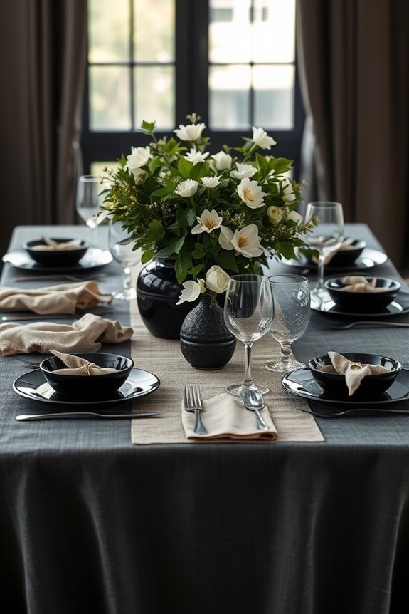 textured fabrics enhance decor