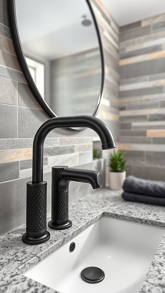 textured faucets enhance functionality