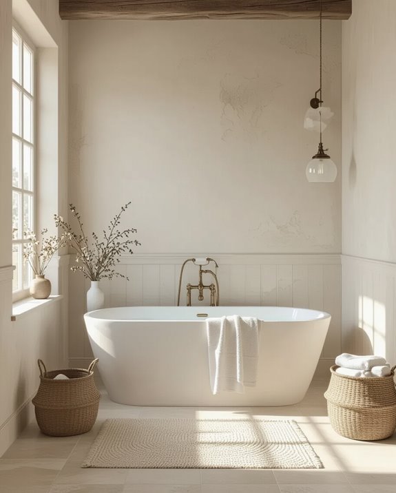 textured finishes enhance elegance