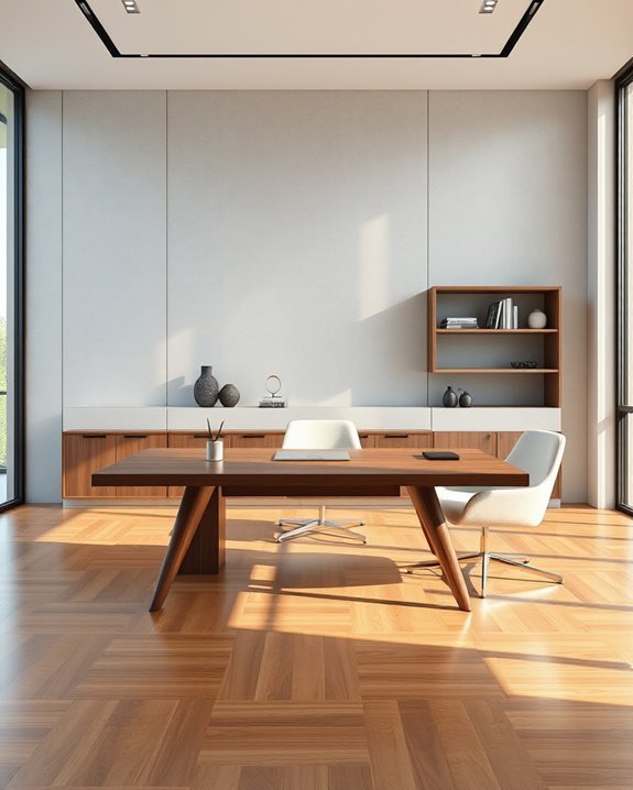 textured finishes enhance leadership