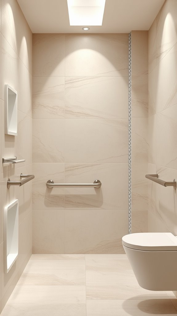 textured finishes enhance safety