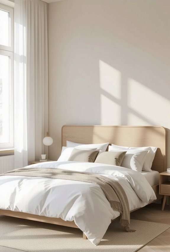 textured geometric minimalist headboard