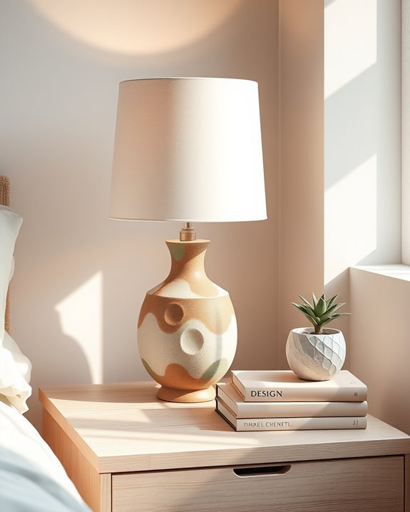 textured lamps enhance personality