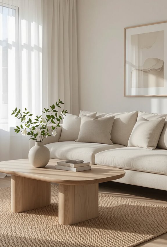 textured minimalism with warmth