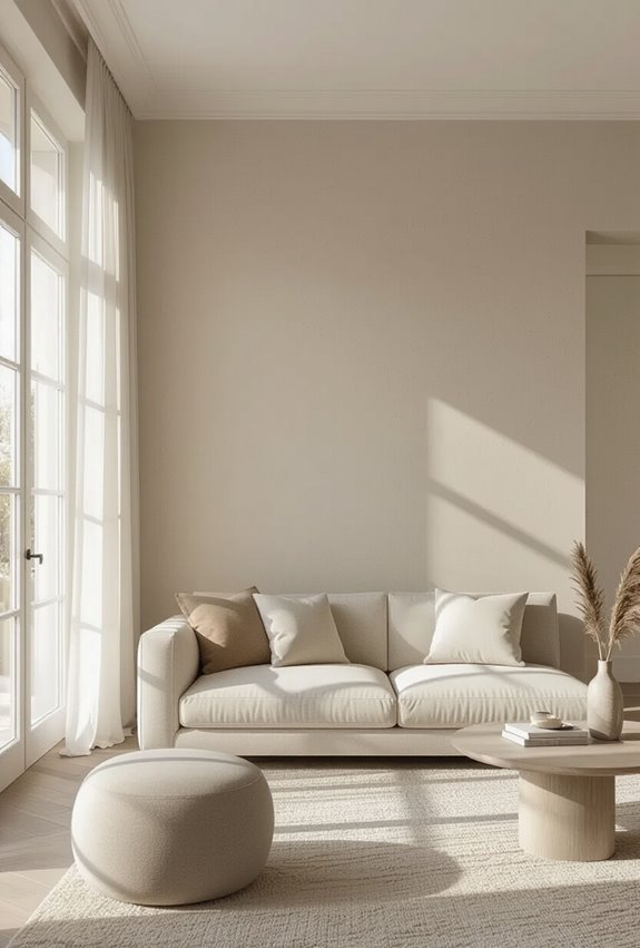 textured neutrals for depth