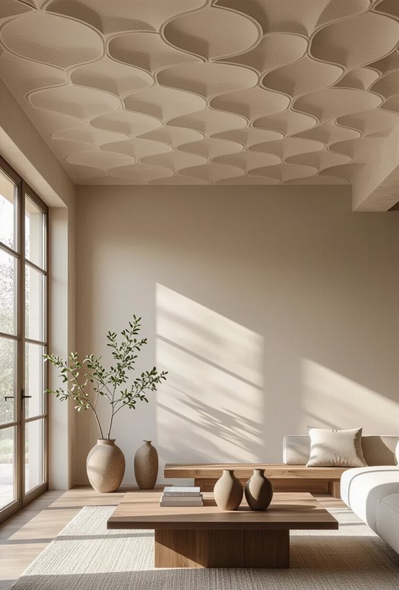 textured plaster and stucco ceilings