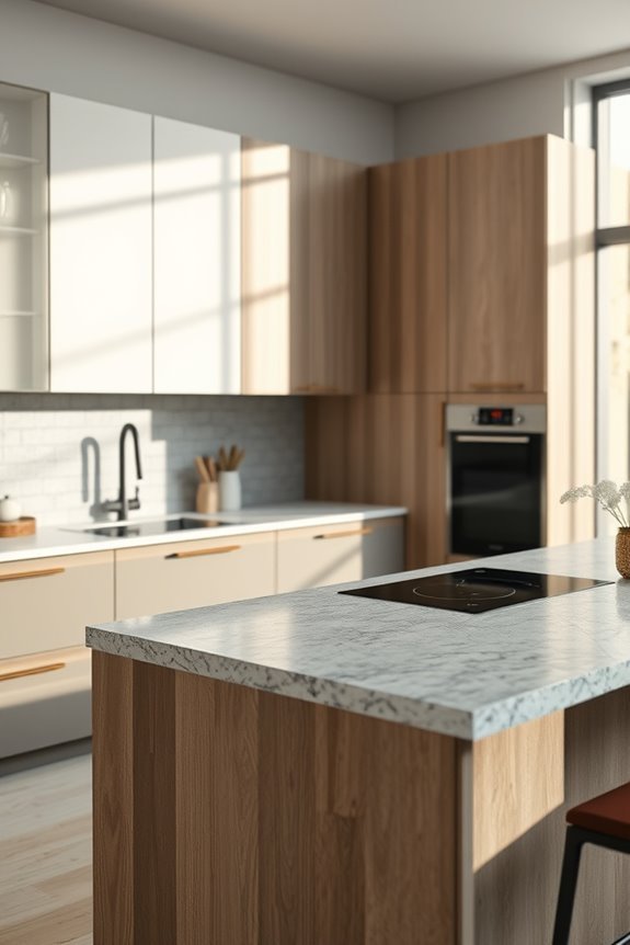 textured surfaces enhance kitchens