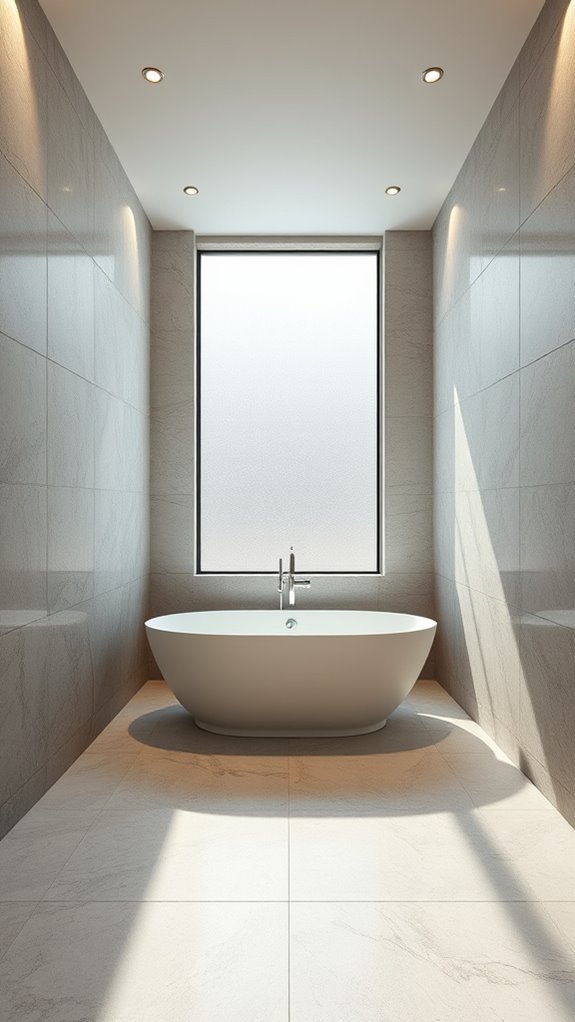 textured tiles create depth