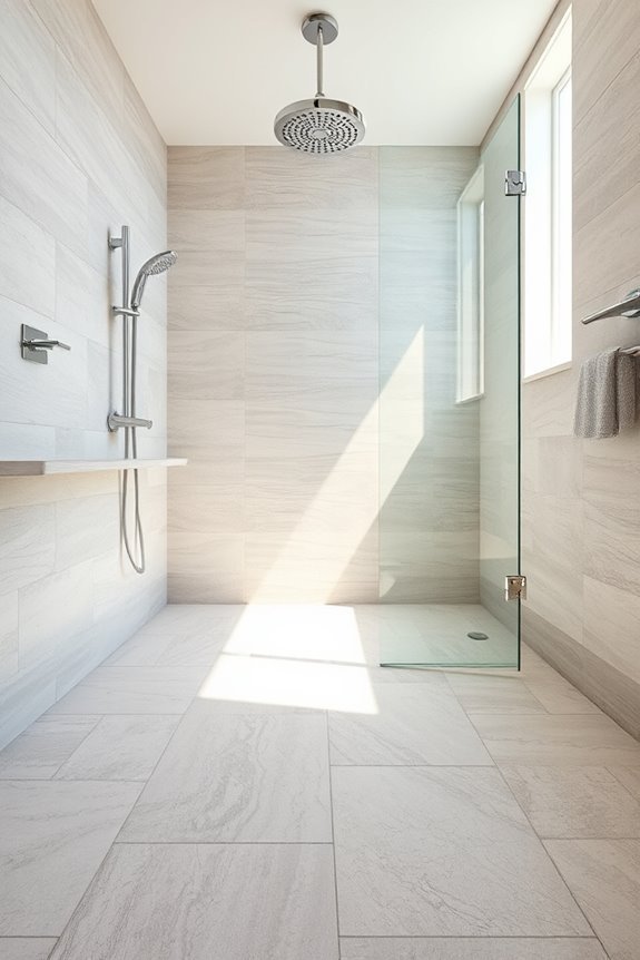 textured tiles for safety