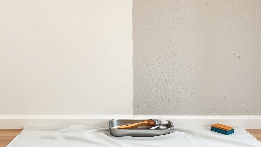 textured vs smooth painting