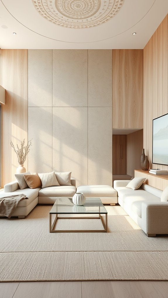 textured wall treatments enhance ambiance