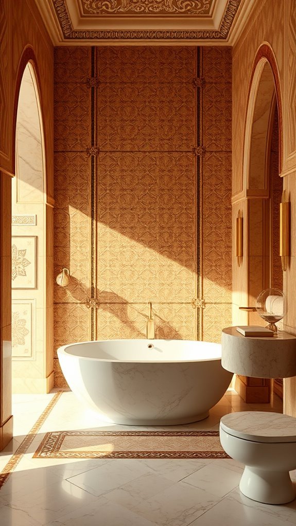 textured walls and murals