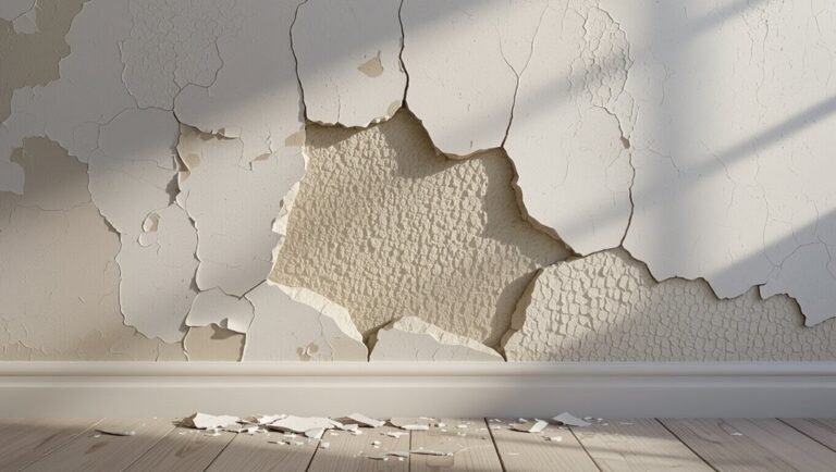textured walls complicate painting