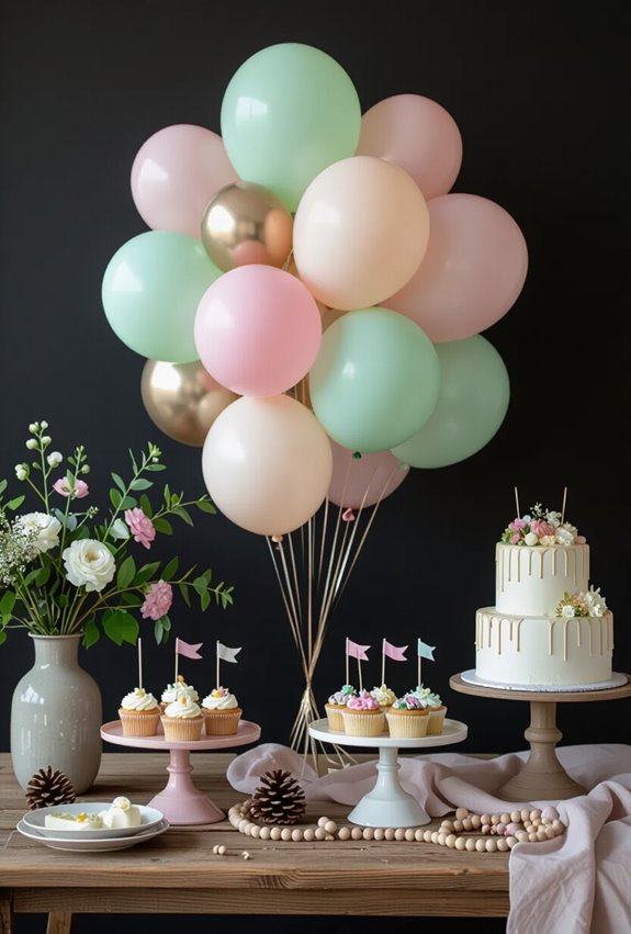 themed balloon decor props