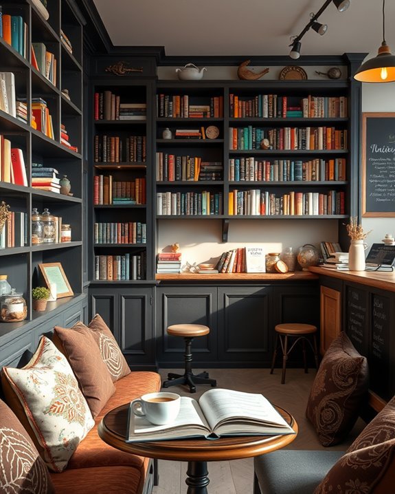 themed literary genre decor