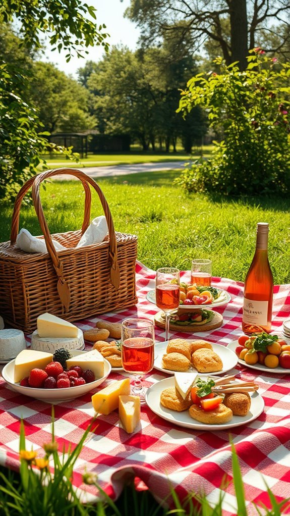themed picnic basket essentials