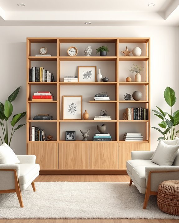 themed shelving for personalization