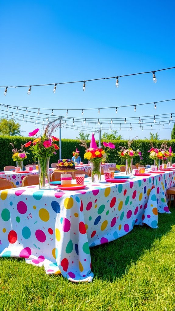 themed tablecloths for celebrations