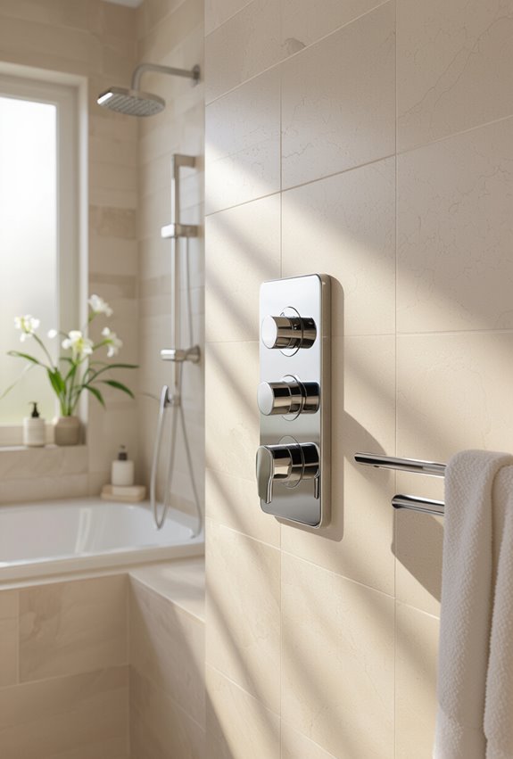 thermostatic scald prevention controls