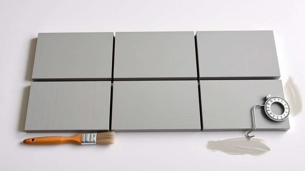 thin coats cure faster