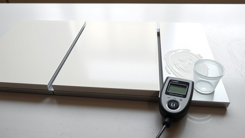 thin coats cure faster