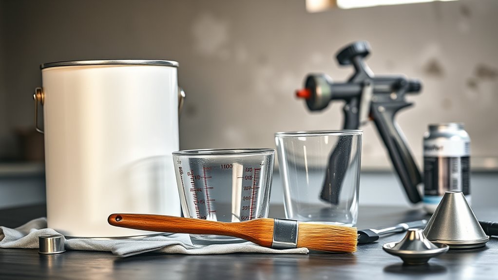 thin for sprayers only