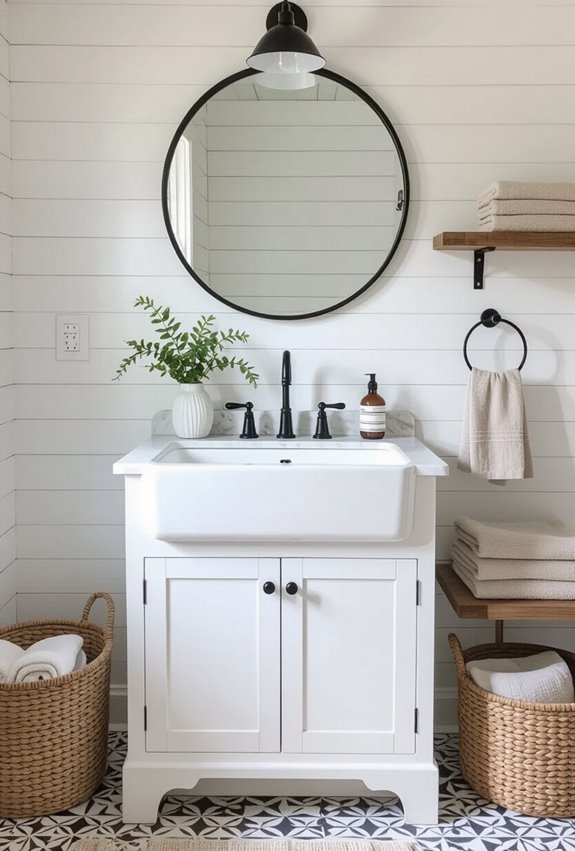 thrifted fixtures create luxe