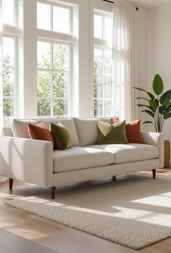 thrifted sofas diy upholstery