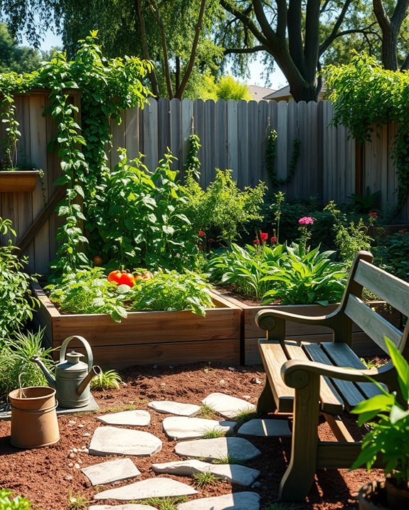 thriving vegetable garden practices
