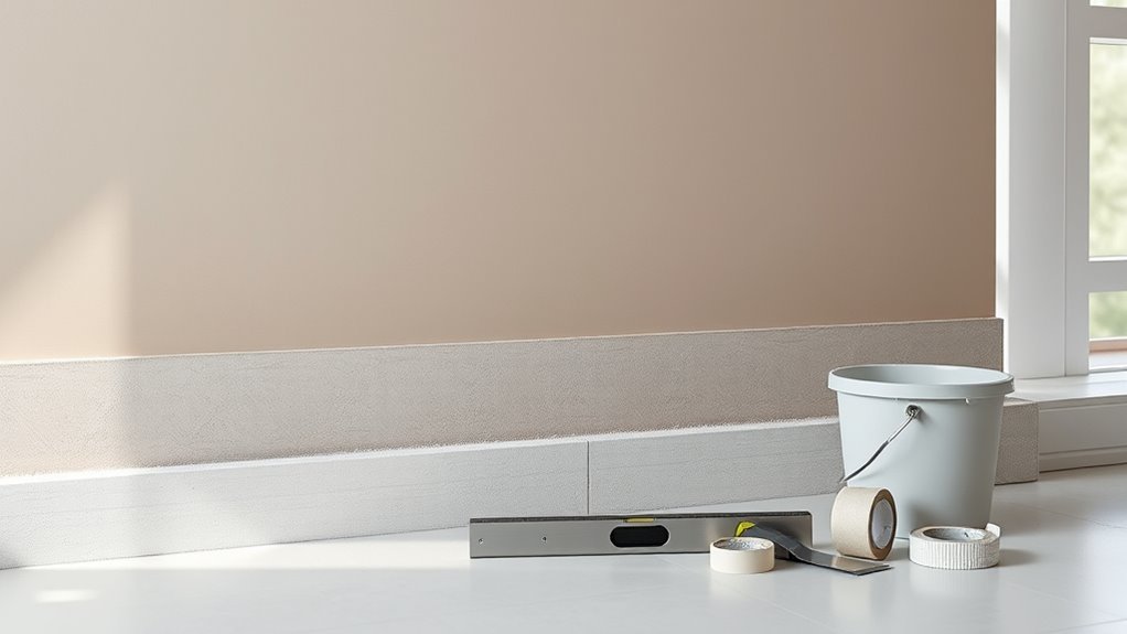 tile over painted walls