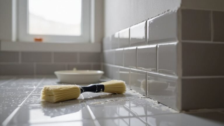 tile over painted walls