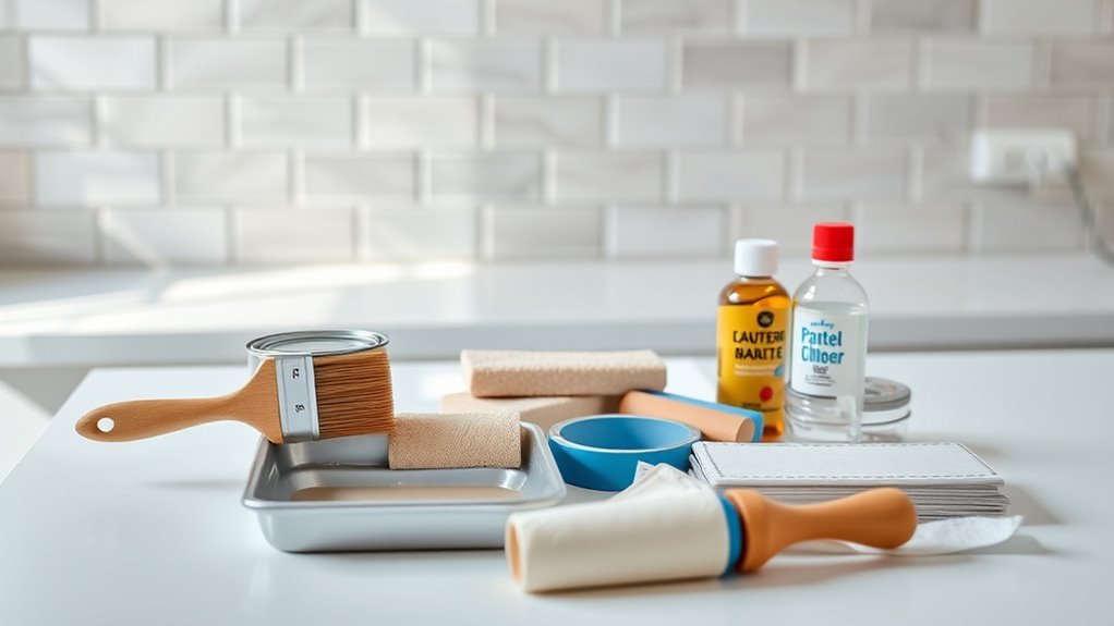 tile painting preparation essentials