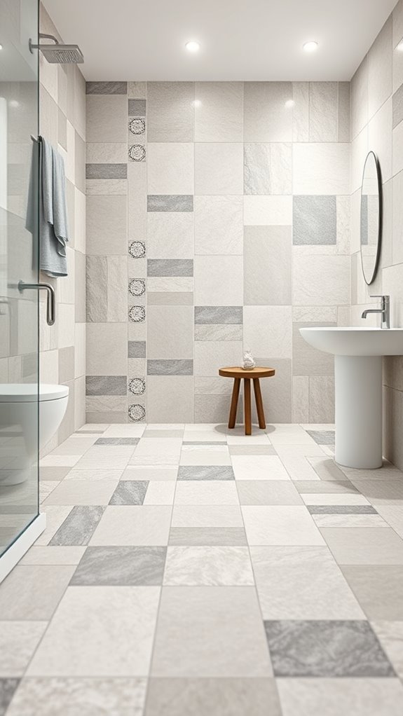 tile size and shape