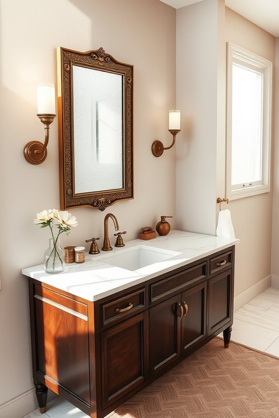 timeless antique brass elegance