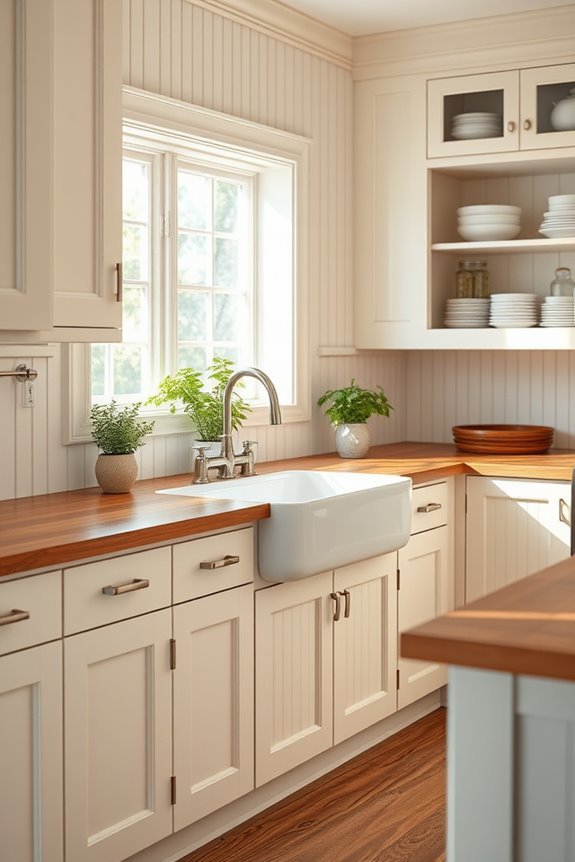 timeless beadboard cabinet design