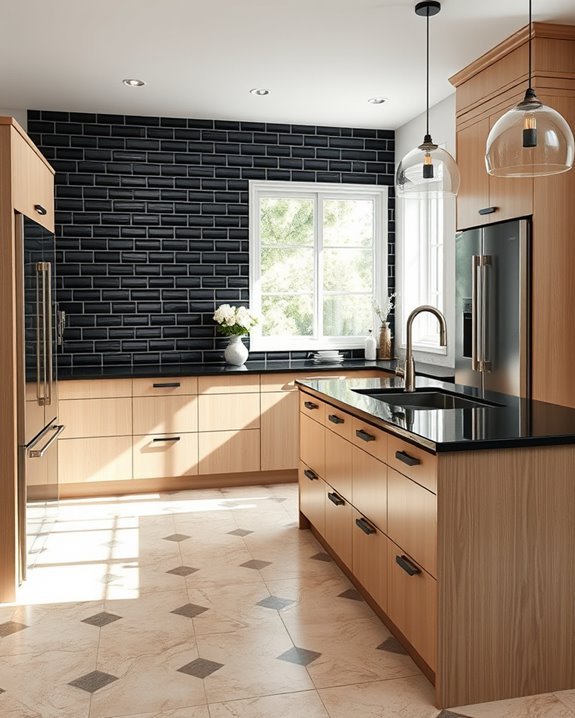 timeless beige and black elegance