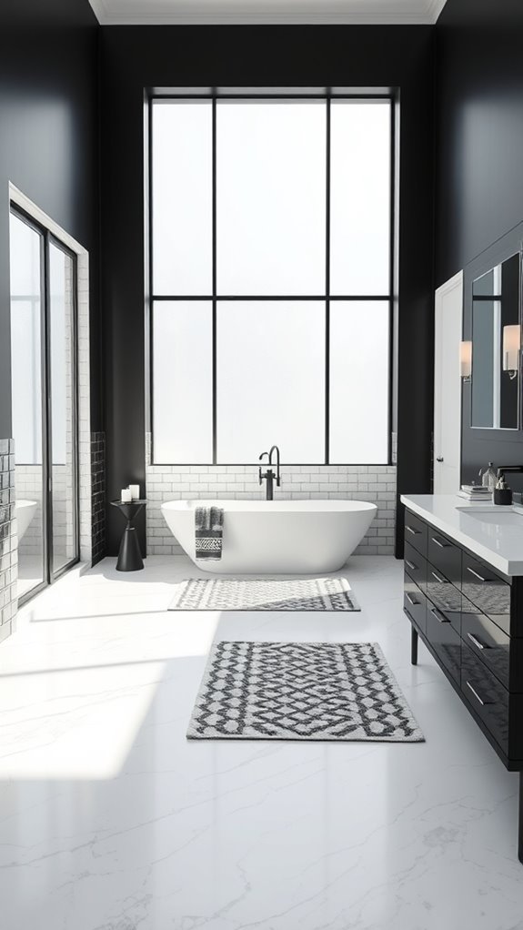 timeless black and white elegance