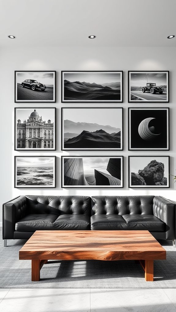 timeless black and white elegance