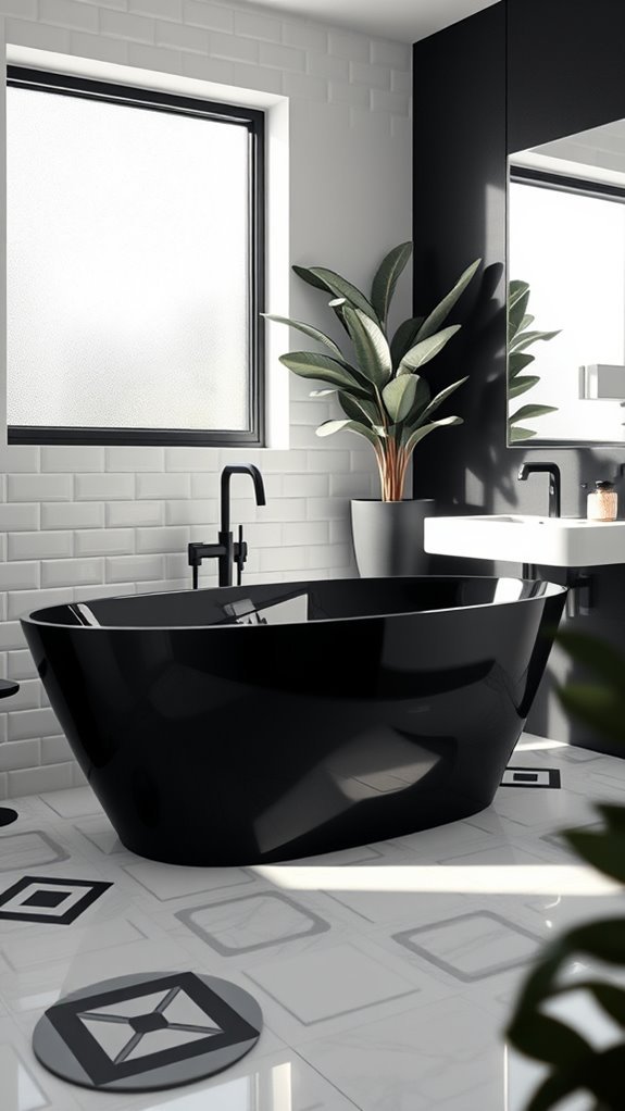 timeless black and white elegance