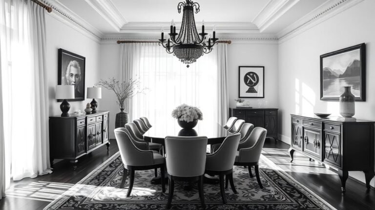 timeless black and white elegance