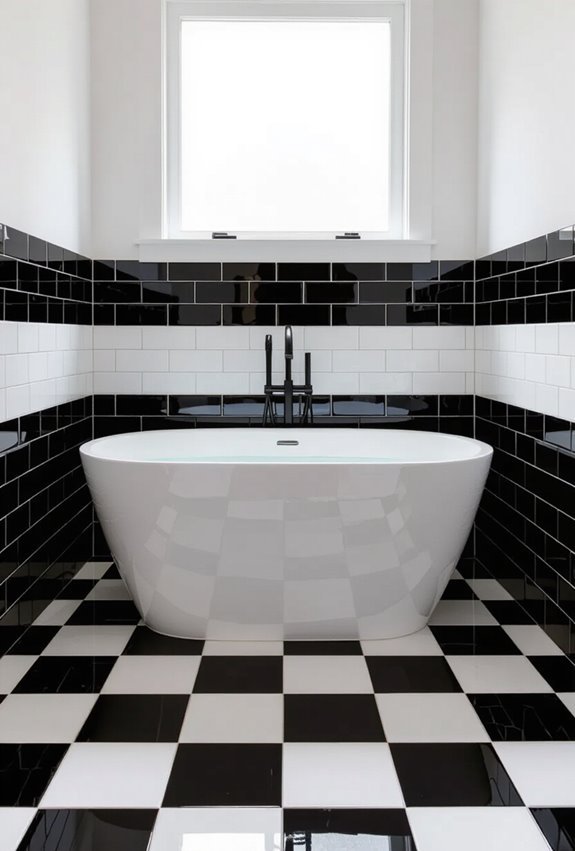 timeless black and white tile patterns