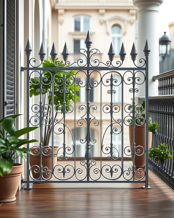 timeless elegance for balconies