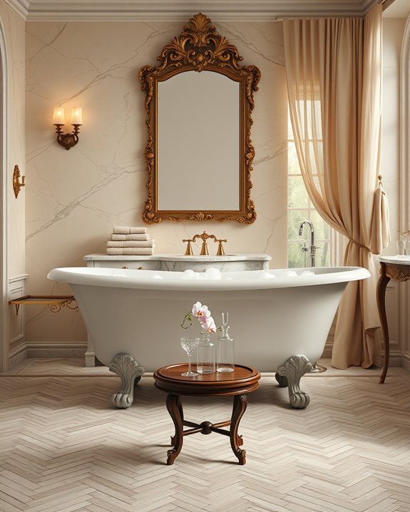 timeless elegance in bathrooms