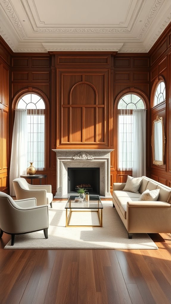 timeless elegance through paneling