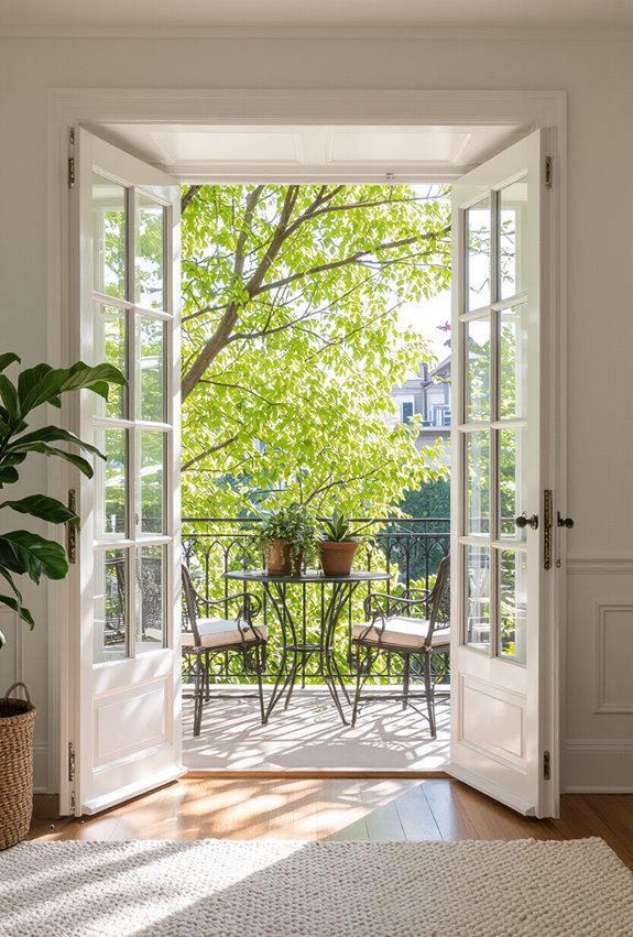 timeless glazed french doors