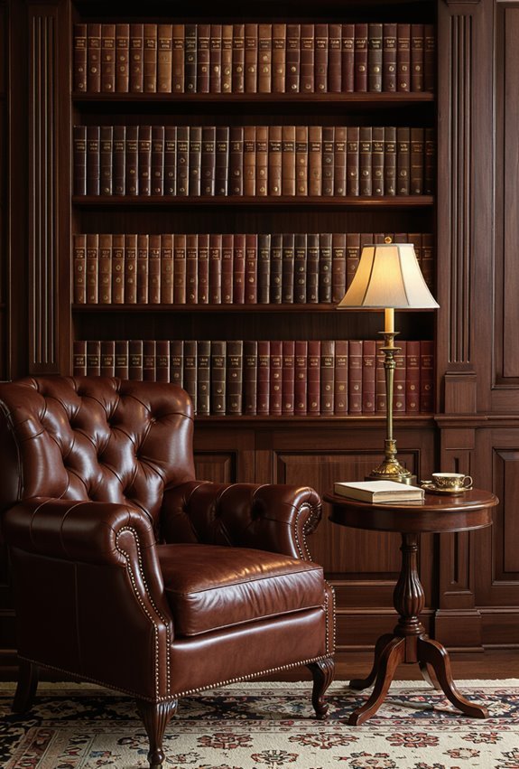 timeless leather bound literary elegance
